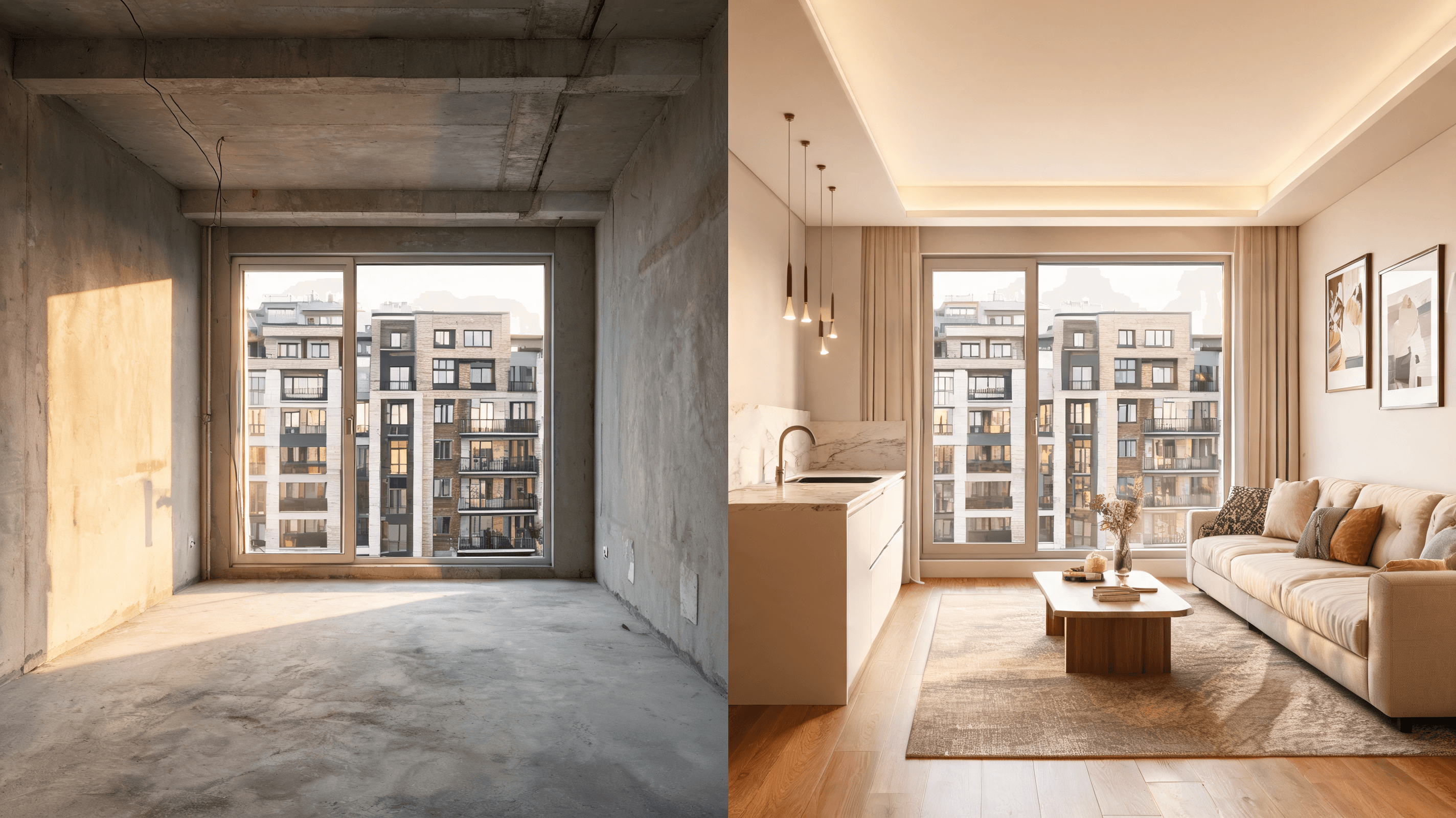Ce înseamnă apartament «la cheie» vs. «la alb»? — imagine editorială pentru glosar & termeni imobiliar